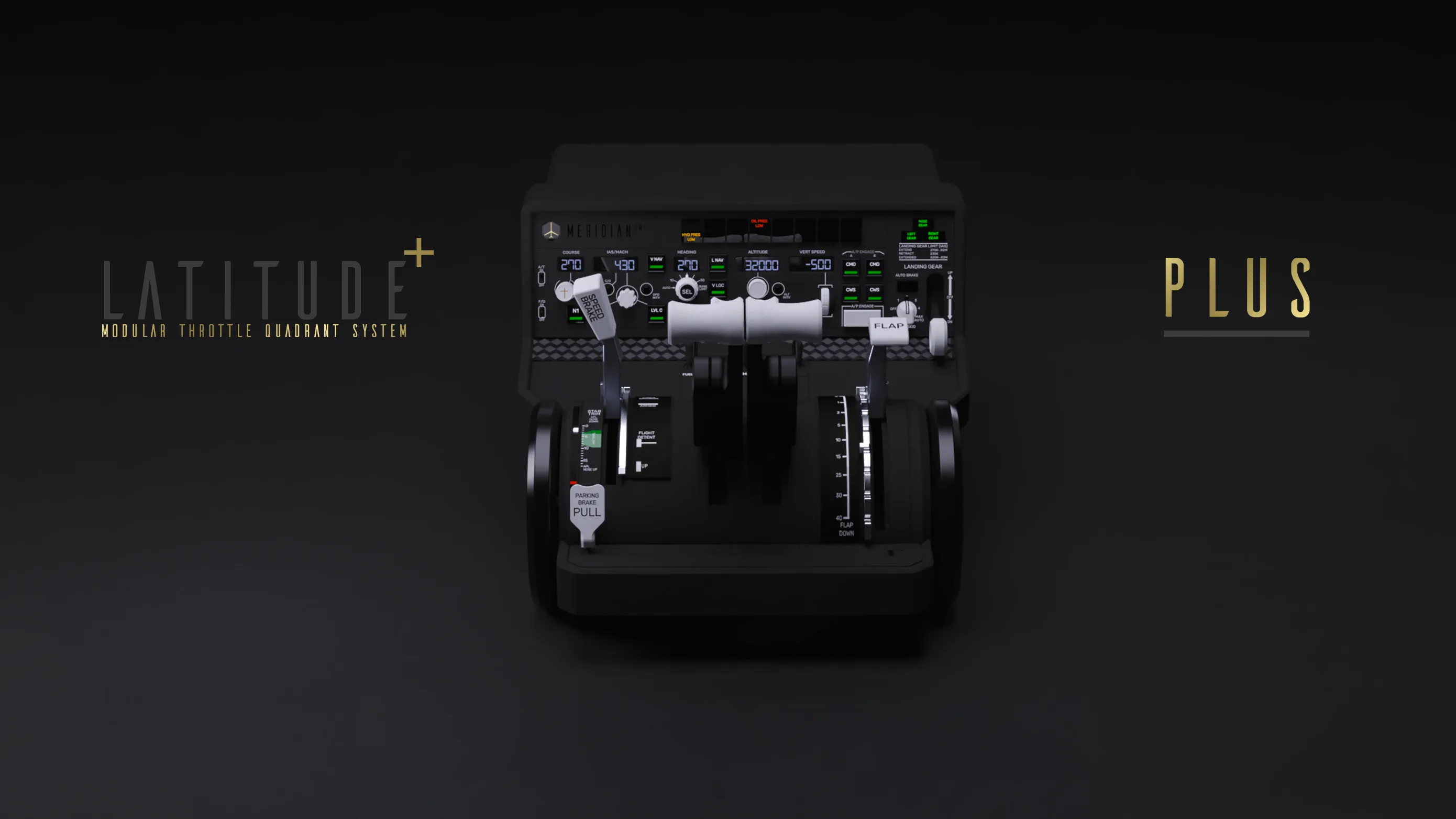 Latitude Plus hero Latitude Plus Throttle Quadrant